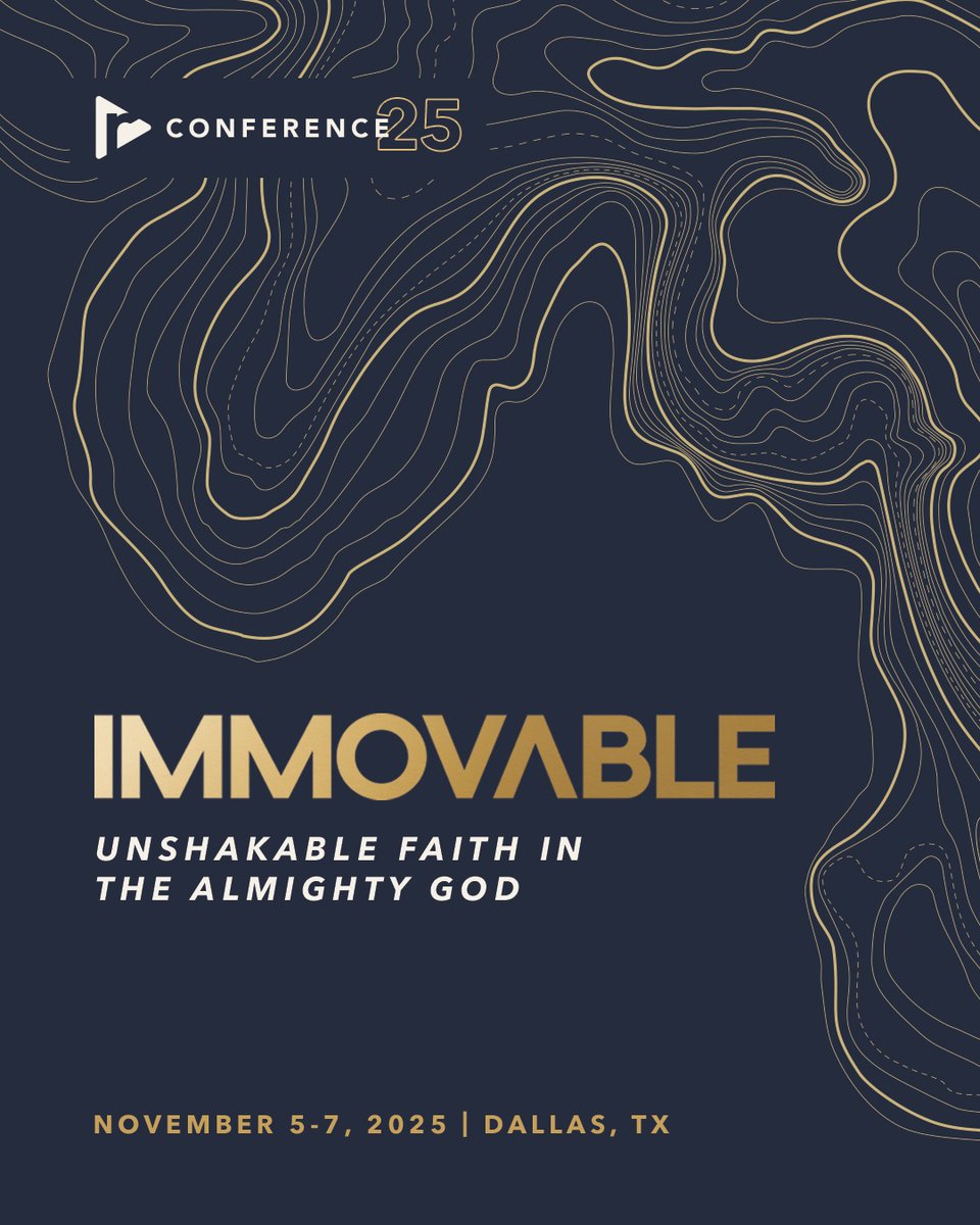 RightNowMedia's tweet image. The theme for RightNow Conference 2025 is IMMOVABLE: Unshakeable Faith in the Almighty God. ✝️🪨 We can stand firm because we trust in Jesus. He steadies our feet, renews our hope, and empowers our love.
Register for #RightNowConference! 🎟️ rnow.me/RNC25Register