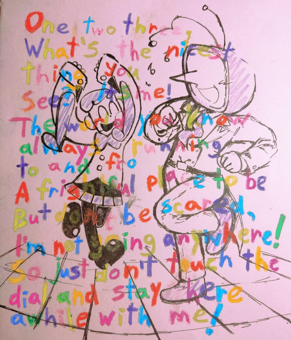 ClockieFanN1's tweet image. I love them!🎉
#STATICMIKU #tenna #tennaDeltarune