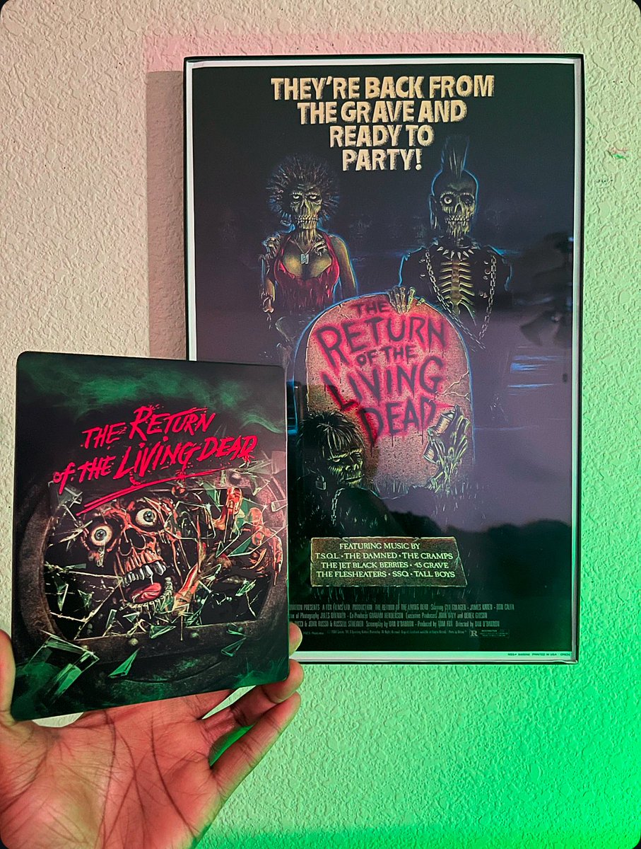 Dequail5's tweet photo. HAPPY RETURN OF THE LIVING DEAD DAY!🧟♂️🧠
#TheReturnOfTheLivingDead #July3rd1984 #Tarman #HalfLadyCorpse https://t.co/ibHG9UYy0N