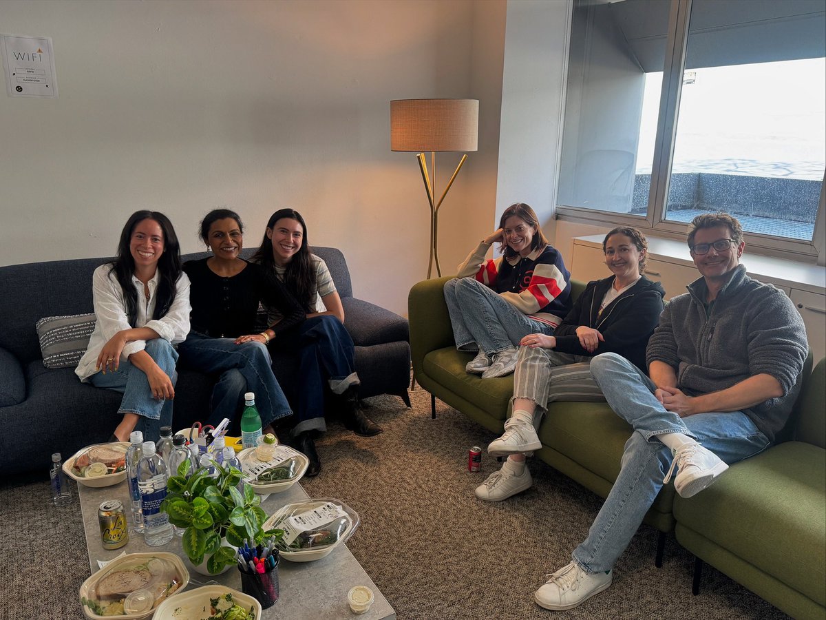 WGAWest's tweet image. Thank you Mindy Kaling, Charlie Grandy, and the writers of #NotSuitableForWork for having us this week! If you’re in an active writers’ room, WGAW organizers are available to stop by for member updates, swag, and to answer questions. DM to schedule!