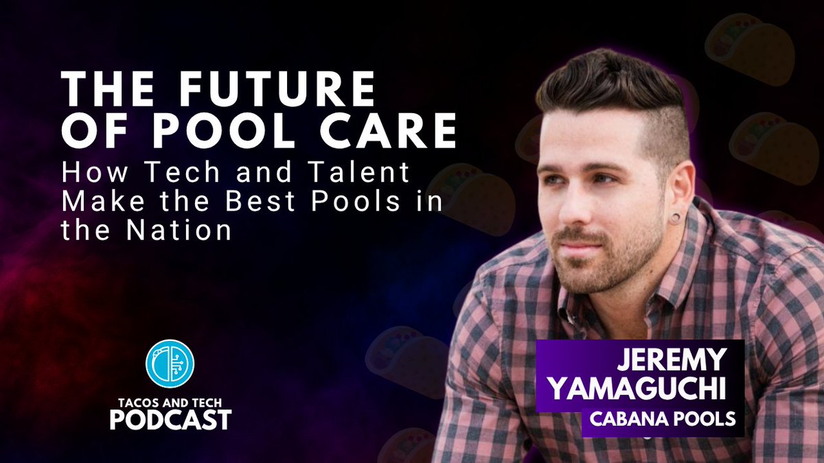 Neal Bloom (@nealbloom) on Twitter photo New Tacos & Tech episode is live!
<a href="/jeremyyamaguchi/">Jeremy Yamaguchi</a> joins to share how he's building Cabana by combining modern software, legacy industries, and sharp operational strategy.
Big exits, bold bets, and some serious founder energy.
Episode. link in bio:
<a href="/TacosAndTechPod/">Tacos & Tech Podcast ๐ฎ๐ค๐</a> New Tacos & Tech episode is live!
<a href="/jeremyyamaguchi/">Jeremy Yamaguchi</a> joins to share how he's building Cabana by combining modern software, legacy industries, and sharp operational strategy.
Big exits, bold bets, and some serious founder energy.
Episode. link in bio:
<a href="/TacosAndTechPod/">Tacos & Tech Podcast ๐ฎ๐ค๐</a>