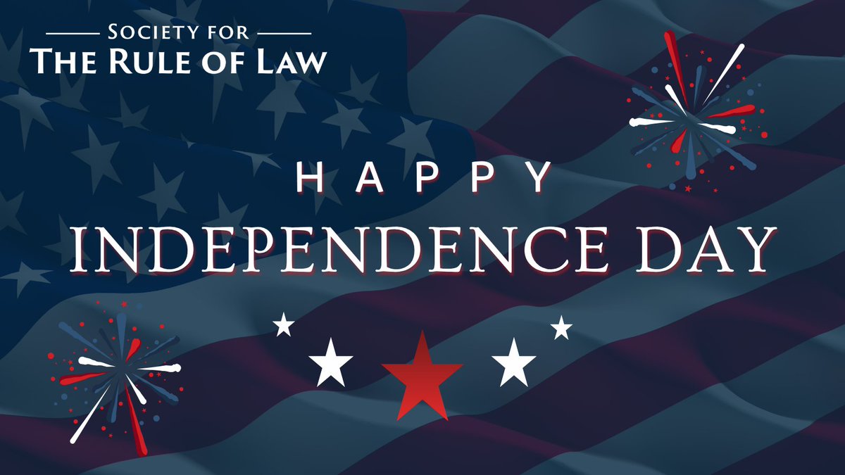 chkbal's tweet image. 🇺🇸 Freedom endures when the rule of law stands firm.
Wishing you a happy and safe 4th of July.