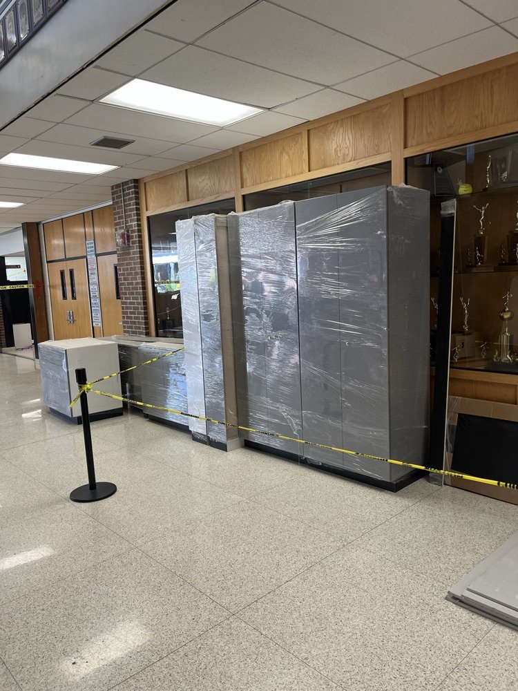 Day before a long holiday weekend, but Highlands doesn’t slow down. Classrooms are being renovated, new flooring is going in for the new Graphic Design suite, miles of cable are being run, Summer Academy week one is wrapping up. Our district continues to invest in our students.