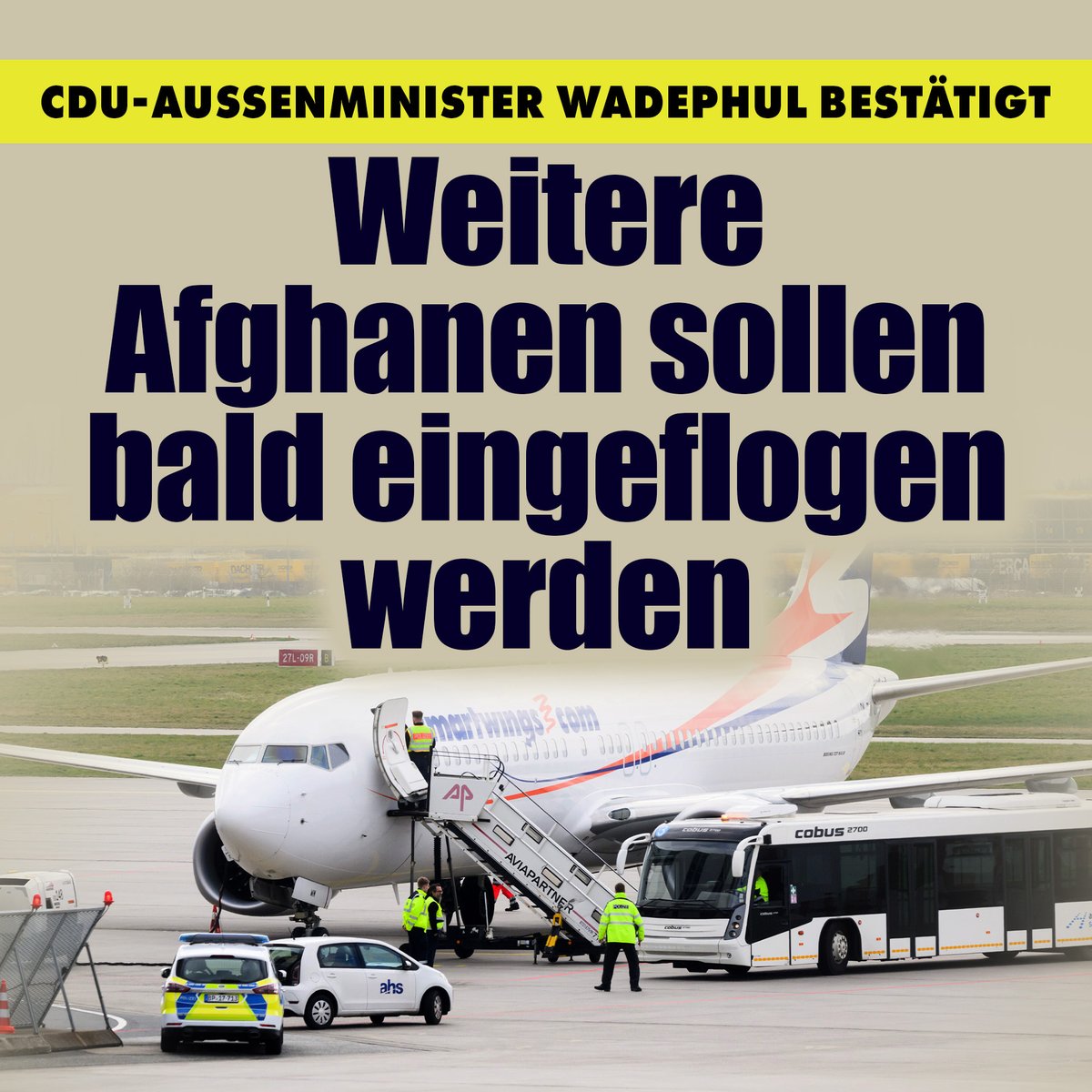 Bundesaußenminister Johann Wadephul (CDU) hält daran fest, weitere Afghanen nach Deutschland einfliegen zu lassen. Die Aufnahmezusagen seien verbindlich. In Pakistan warten derzeit rund 2.400 Afghanen auf ihre Einreise nach Deutschland. nius.de/nachrichten/ne…