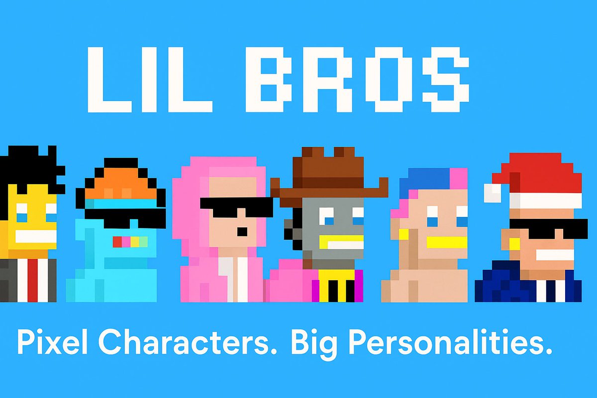 Lil Bros (@lilbrosclub) on Twitter photo 🎉 Friday Junior giveaway 🎉
5 Winners of Bros 👊
Eligibility - Own 1 or more & unlisted:
- <a href="/re_generates/">re:generates</a>
- <a href="/BasedMinis/">BASED MINIS</a>
- <a href="/OnChainDinos/">OnChain Dinos ⛓️🦖</a>
- <a href="/BasedFellas/">Based Fellas 💎</a>
- <a href="/dailofrog/">dailofrog 🐸🚬</a>’s Ok Computers or Tiny Frogs
How to enter:
- Follow <a href="/LilBrosClub/">Lil Bros</a>
- Comment below + Retweet 🎉 Friday Junior giveaway 🎉
5 Winners of Bros 👊
Eligibility - Own 1 or more & unlisted:
- <a href="/re_generates/">re:generates</a>
- <a href="/BasedMinis/">BASED MINIS</a>
- <a href="/OnChainDinos/">OnChain Dinos ⛓️🦖</a>
- <a href="/BasedFellas/">Based Fellas 💎</a>
- <a href="/dailofrog/">dailofrog 🐸🚬</a>’s Ok Computers or Tiny Frogs
How to enter:
- Follow <a href="/LilBrosClub/">Lil Bros</a>
- Comment below + Retweet