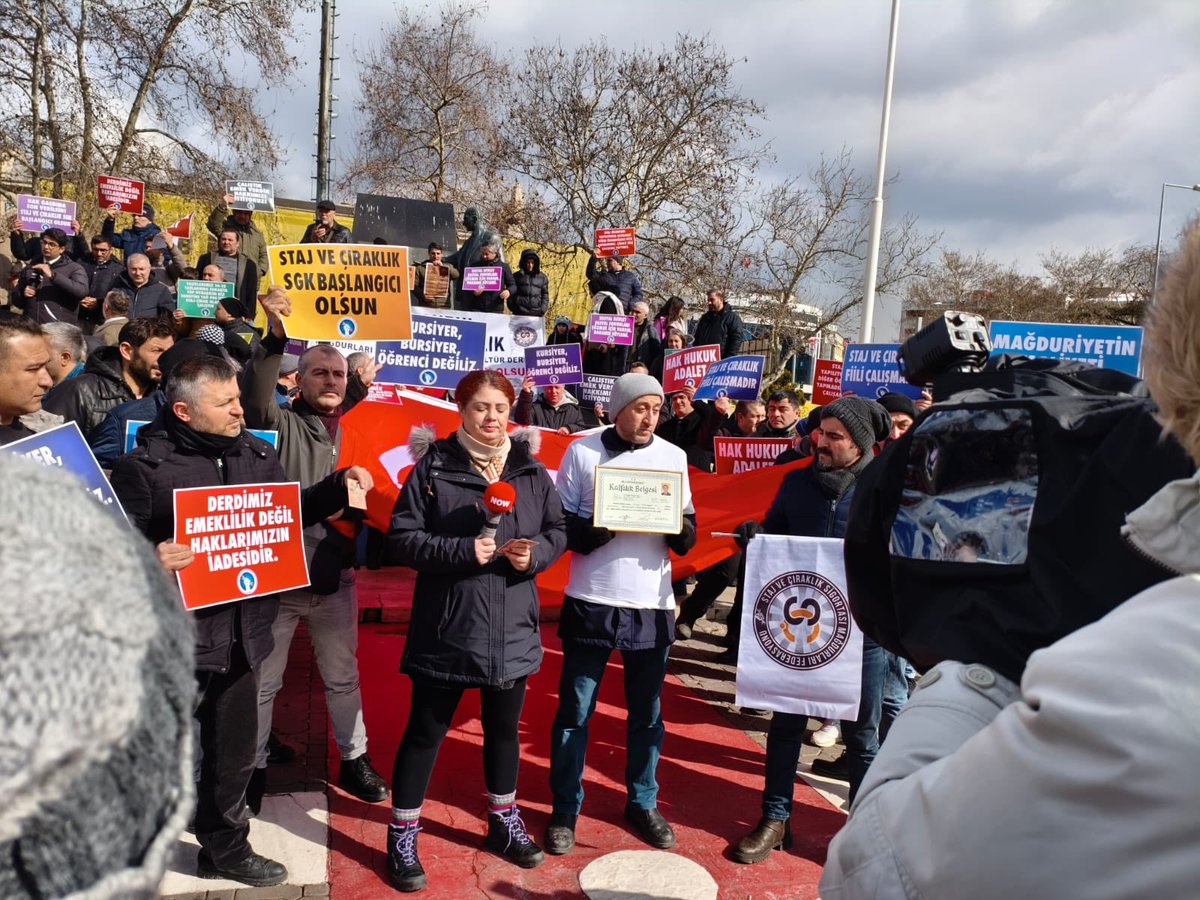 Bizim bir hikayemiz var 

3308 yasa mağduriyeti 

Haksızlık 
#StajyerÇırağaVaatÇokicraatYok