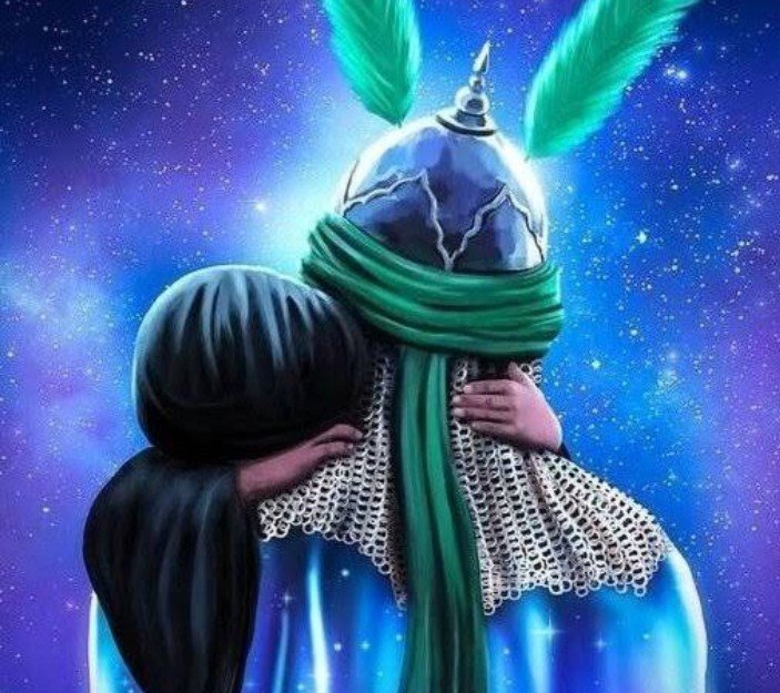 Lo Go’d Sey Utro Toh Hum Jayen Sakina (s)
Le Aao Koi Mashk Toh Bhar Layen Sakina (s) ❤️‍🩹

— Mir Anees