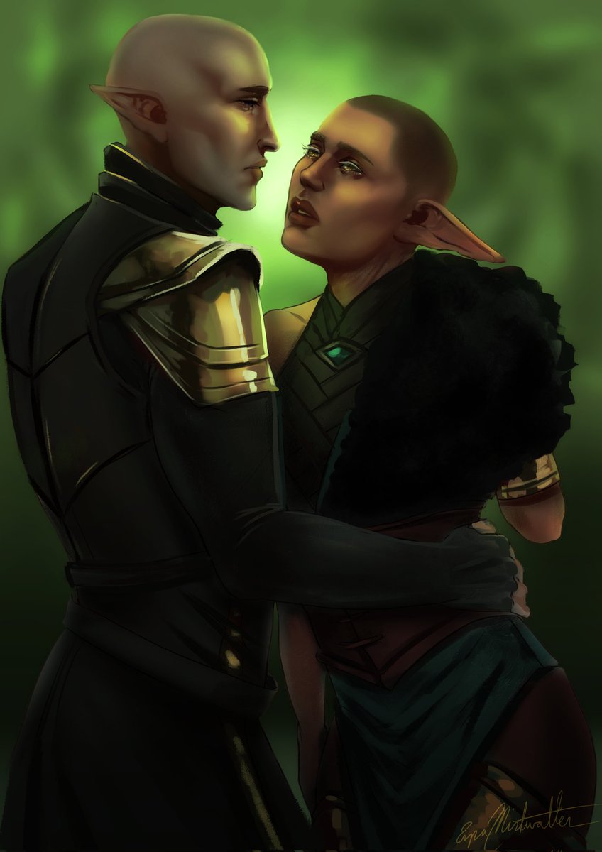 ✨️EspaMistwalker✨️⭐️comms open⭐️ (@espamistwalker) on Twitter photo First piece for artfight 2025 done! For <a href="/pixdraws/">pix | #1 solas robes stealer</a> (sorry for spamming this everywhere ohmygosh 😂)
#art #illustration #artfight #dragonage #dragonagetheveilguard #solavellan #solas #lavellan #fanart #artfight2025 First piece for artfight 2025 done! For <a href="/pixdraws/">pix | #1 solas robes stealer</a> (sorry for spamming this everywhere ohmygosh 😂)
#art #illustration #artfight #dragonage #dragonagetheveilguard #solavellan #solas #lavellan #fanart #artfight2025