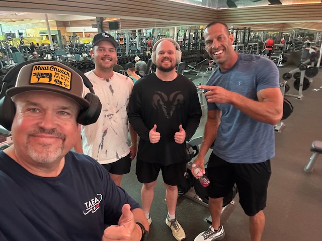 Myron Stennett (@artk12risd) on Twitter photo Morning grind with this incredible crew! 💪💥 Iron sharpens iron—grateful for the motivation, laughter, and serious gains. <a href="/Rod_Beas/">Rodney Beasley</a> Morning grind with this incredible crew! 💪💥 Iron sharpens iron—grateful for the motivation, laughter, and serious gains. <a href="/Rod_Beas/">Rodney Beasley</a>