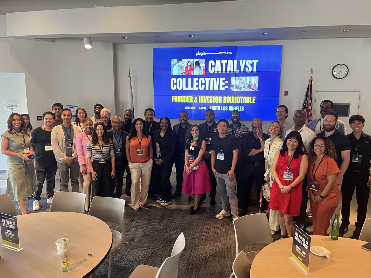CaliforniaOSBA's tweet image. Thatโs a wrap on Catalyst Collective! Our Director @TaraLynnGray joined CA seed-stage founders in fintech, climate tech & digital health for a powerful day of insight & innovation. Thanks to @PlugInVentures & partners for driving #SmallBizCA forward! ๐ฑ๐ #CatalystCollective