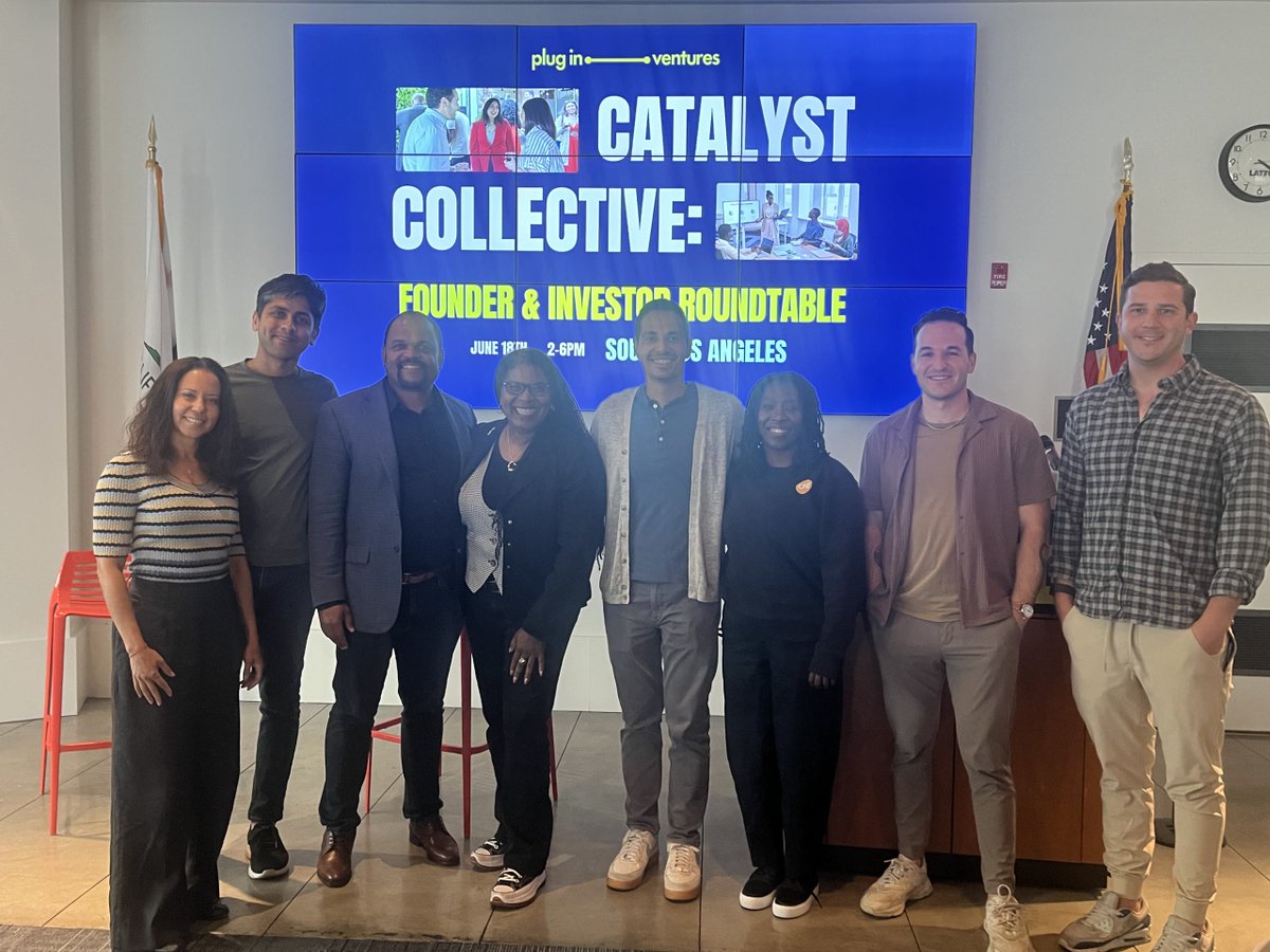 CaliforniaOSBA's tweet image. Thatโs a wrap on Catalyst Collective! Our Director @TaraLynnGray joined CA seed-stage founders in fintech, climate tech & digital health for a powerful day of insight & innovation. Thanks to @PlugInVentures & partners for driving #SmallBizCA forward! ๐ฑ๐ #CatalystCollective