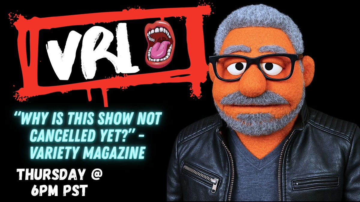 verbalriotshow's tweet image. It's that time of the week. Be there!
(unless you have something better to do, than do that.)
Cheers 🥃🤘🏾