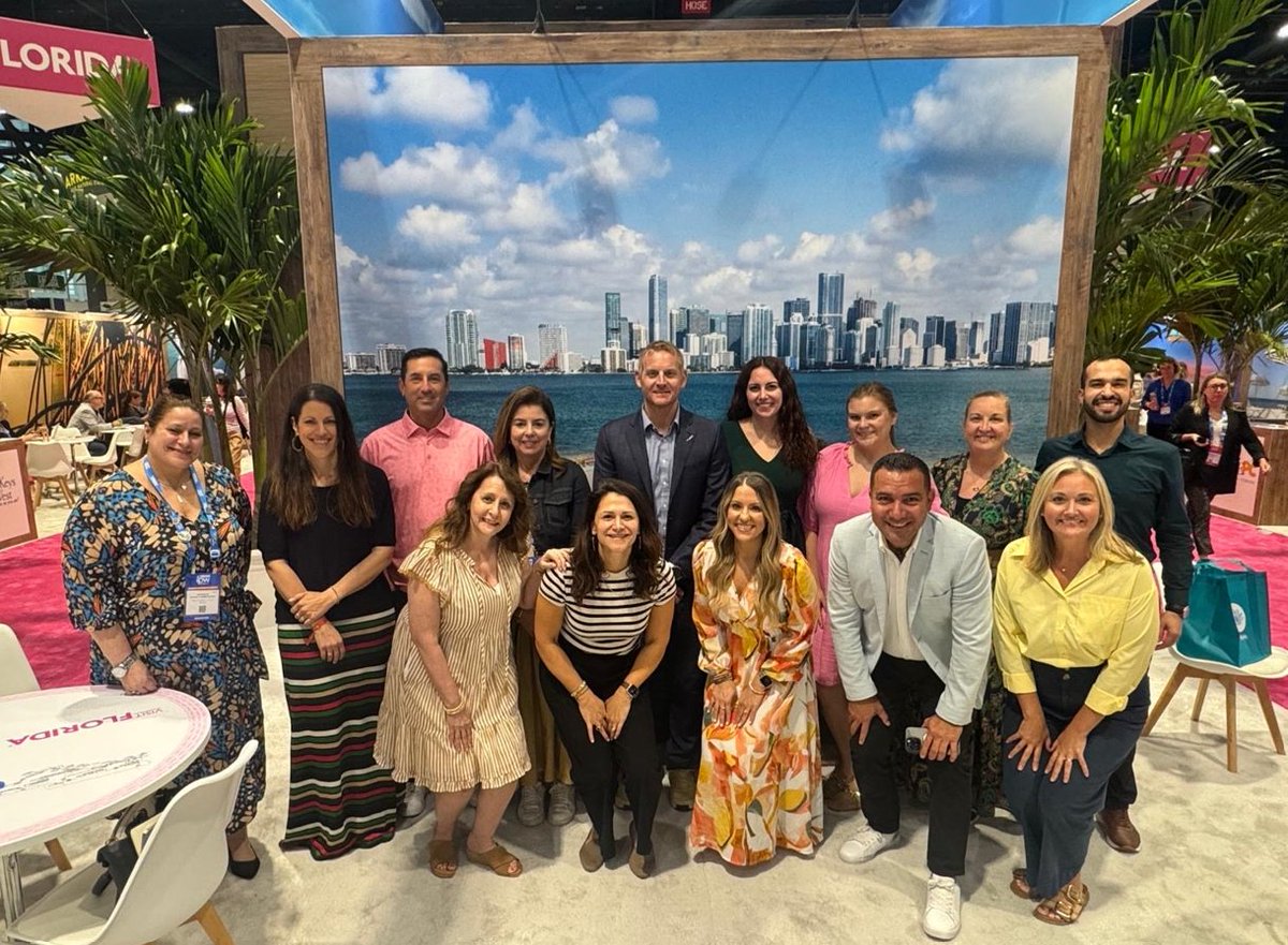 flamuseums's tweet image. Last week, @VISITFLORIDA's International Travel Trade and PR teams attended IPW, the premier travel trade show driving international visitation to the United States. 

This impactful show is taking place in the #SunshineState in 2026!

#Throwback #VISITFlorida #FloridaTourism