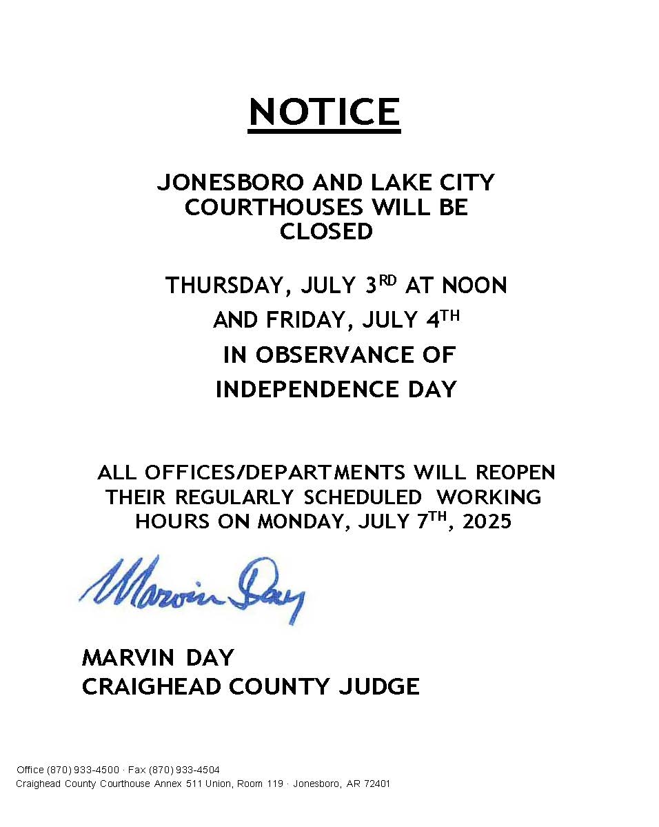 Craighead County Office of Emergency Management tweet media