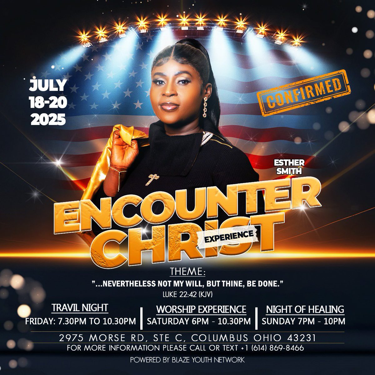 EstherSmithGh's tweet image. I’m coming home this July… 🇺🇸❤️
I can’t wait to worship with you all at the ᴇɴᴄᴏᴜɴᴛᴇʀ ᴄʜʀɪꜱᴛ ᴇxᴘᴇʀɪᴇɴᴄᴇ this July 14th, 2025 in the U.S.A. 🇺🇸
I’m not just coming to sing, I’m coming to worship with other powerful gospel ministers in lifting up the name of our…