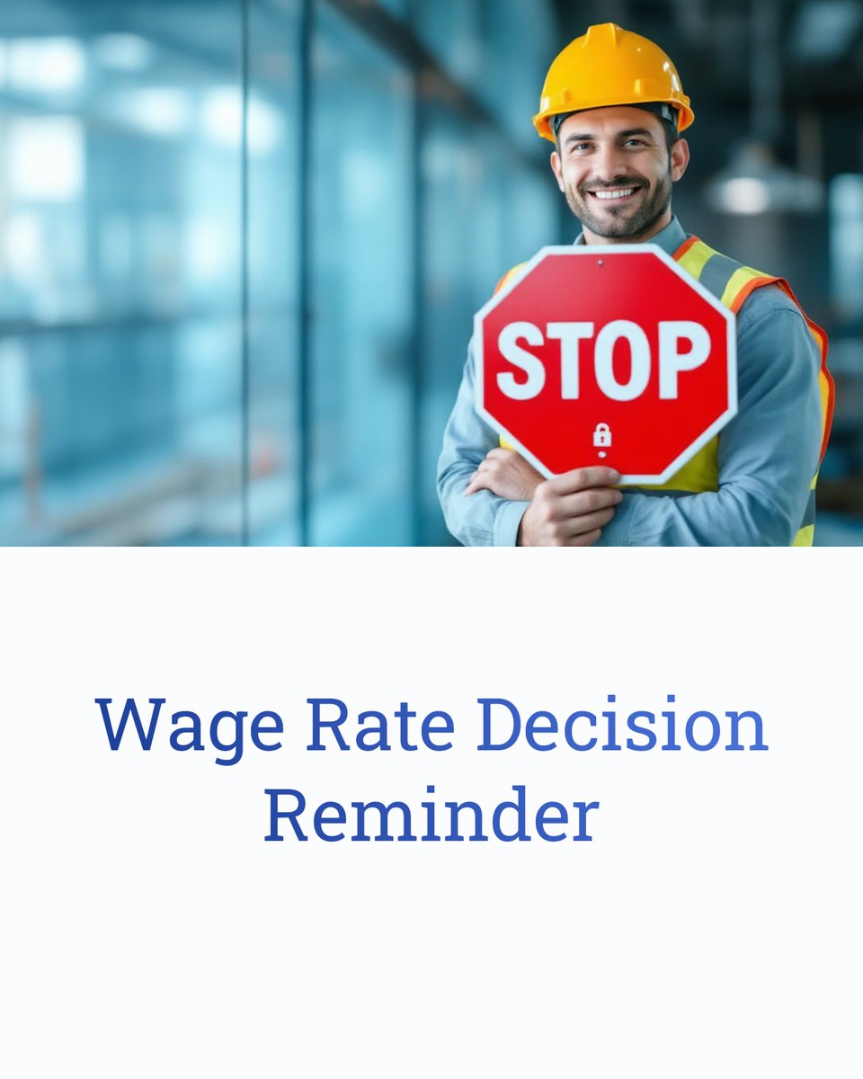 Construction delays? 
Avoid Wage Decision account locks. Know who to call to fix it fast. 🏗️ See our July newsletter for details. 

ces.org/procurement/ce…

#ces #wagerates #construction
