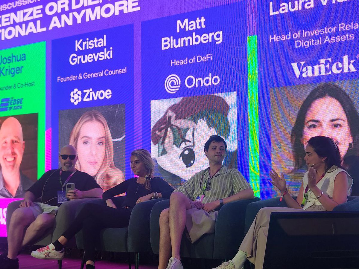 Sunshine, good vibes, and insightful panelists in Cannes today talking RWAs. Honestly, couldn’t have asked for a better day. 

Thanks for having me at the Hack Seasons Conference <a href="/mpost_io/">Mpost Media Group</a>!