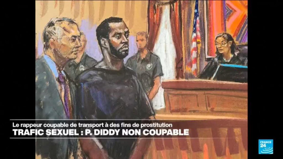 P. Diddy : les femmes victimes estiment que "leur cause n’est pas reconnue par les membres du jury" f24.my/BI1s.x