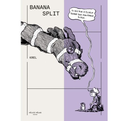 Banana split, un conte à la saveur douce-amère, avec Krel. 

buff.ly/hADn1q6 

#HeliceHelas #BD #sciencefiction #postapo
