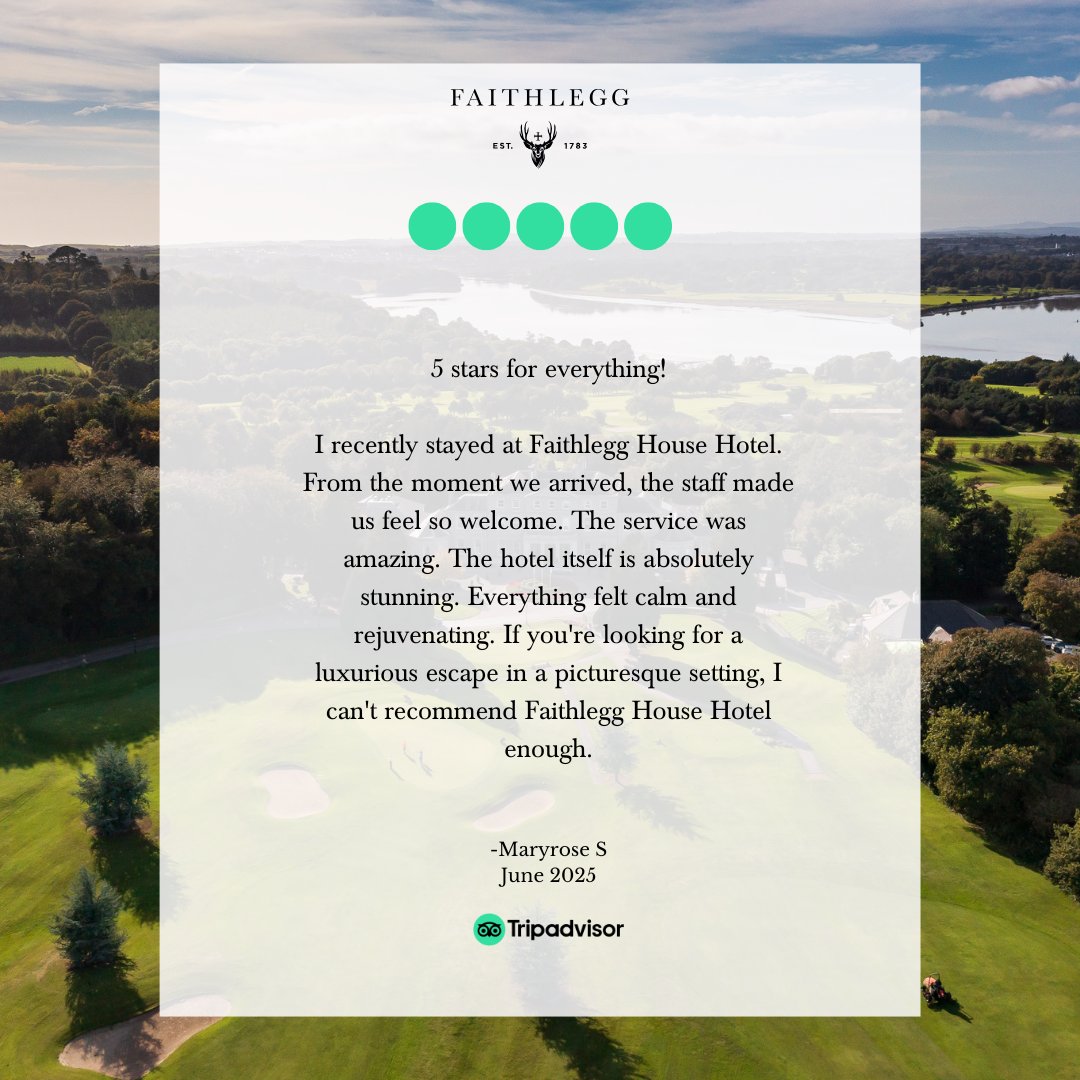 With a busy June behind us and as we dive into a vibrant July, we're taking a moment to reflect on some of the wonderful feedback from our recent guests 🌟
Hearing that our warm welcome and dedication to great service made a lasting impression means the world to us! #Tripadvisor
