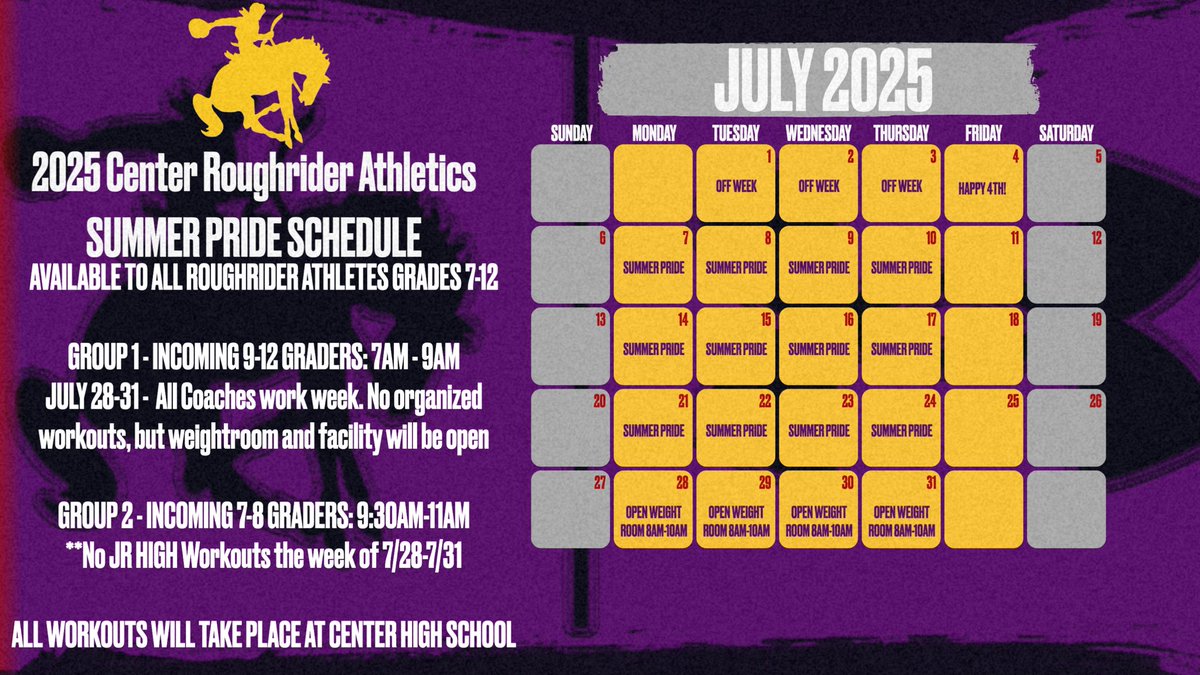 Recruit_Riders's tweet image. Back at it Monday!!
#PurpleUp
#LEADTheWay
@RidersAthletics