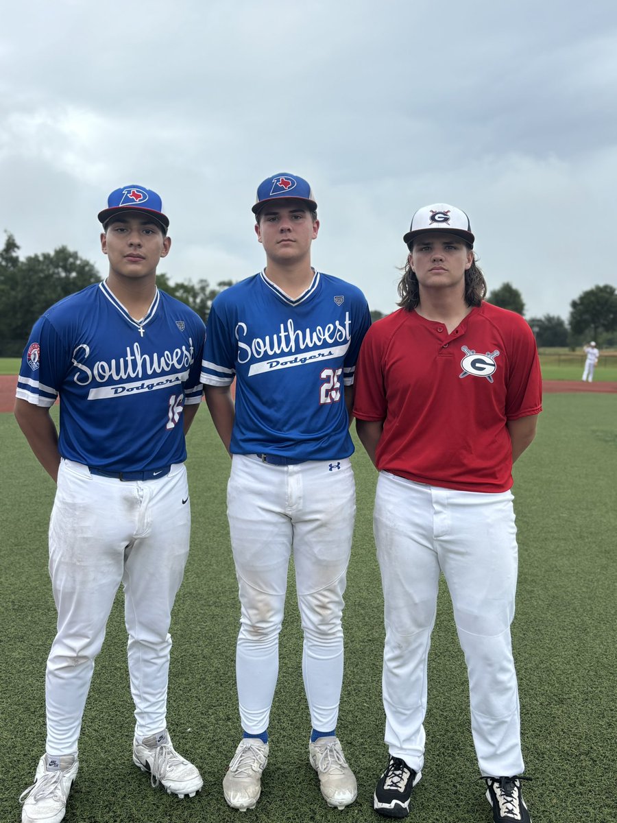 Results Baseball Tournaments (@rb_tournaments) on Twitter photo RBTournaments.com
Schreiner & Howard Payne College Coach Showcase Tournament ‼️
Southwest Dodgers Baseball
🆚
Katy Gladiators 18u
PoG🏆:
🥇Alec Reyes (<a href="/AlecRey16/">Alec Reyes</a> ): 2-3, 2B, HR, 3 RBI
🥇Luke Reeves (<a href="/lukereeves_25/">Luke Reeves</a> ): 7 IP, complete game 1 hit, 9Ks
🥇Gavin Monroe RBTournaments.com
Schreiner & Howard Payne College Coach Showcase Tournament ‼️
Southwest Dodgers Baseball
🆚
Katy Gladiators 18u
PoG🏆:
🥇Alec Reyes (<a href="/AlecRey16/">Alec Reyes</a> ): 2-3, 2B, HR, 3 RBI
🥇Luke Reeves (<a href="/lukereeves_25/">Luke Reeves</a> ): 7 IP, complete game 1 hit, 9Ks
🥇Gavin Monroe