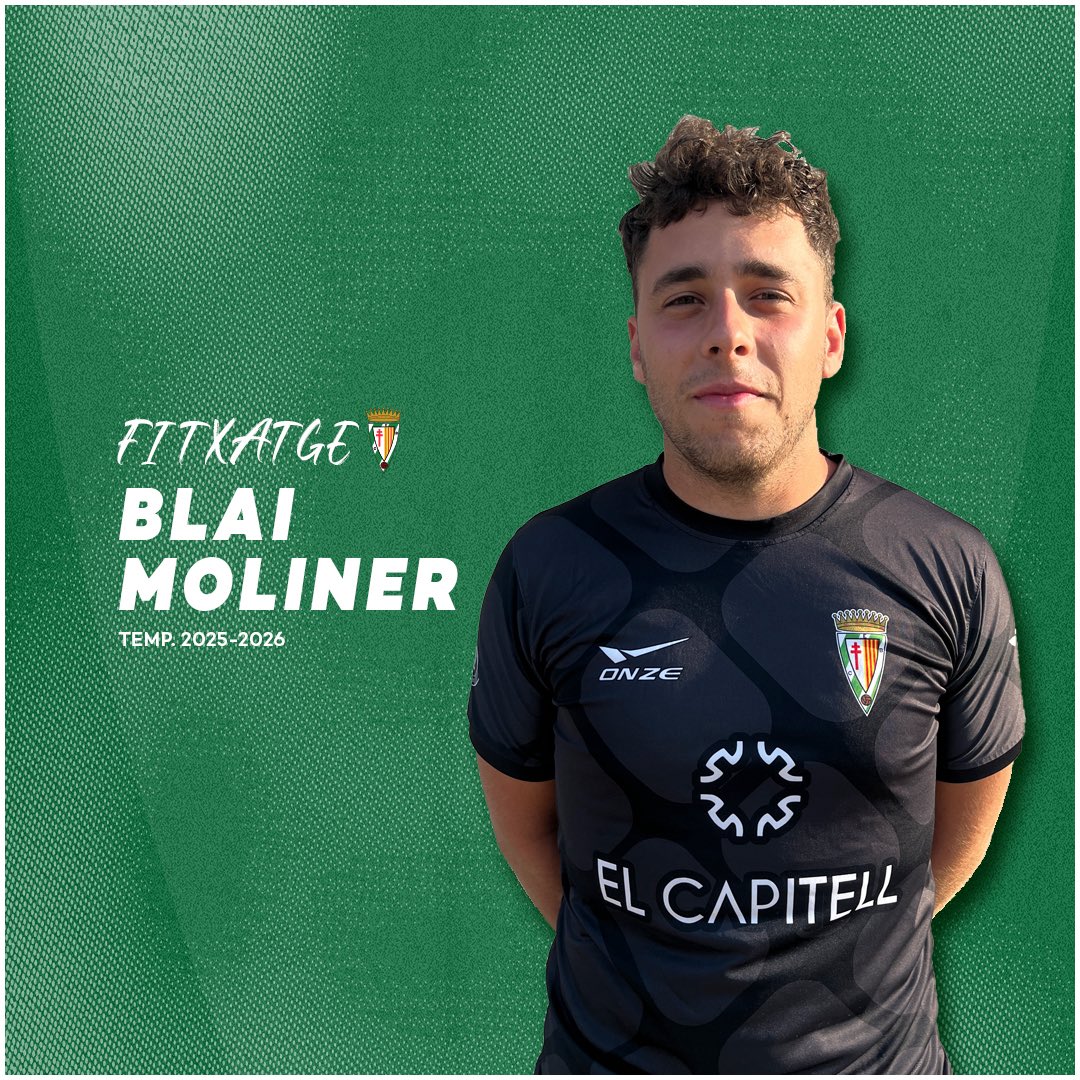 💚🤍FITXATGE📝

✨Blai Moliner, procedent del CE Maià, serà jugador del CE Besalú la temporada que ve.

Benvingut Blai!💪🏼

#AmuntBesalú💚