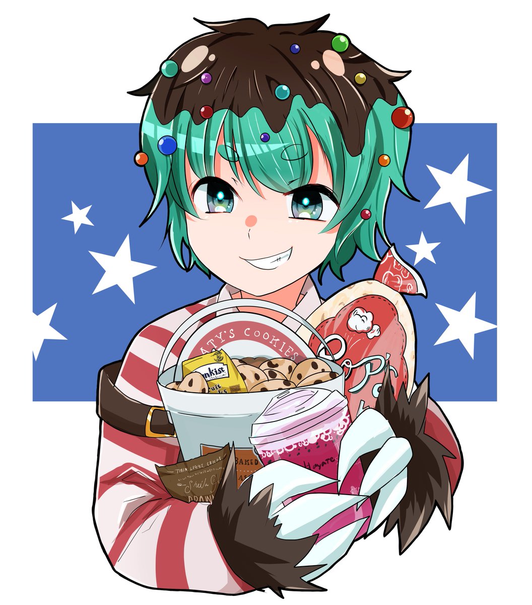pray_box's tweet image. 看板キャラのハヤテ
色パキッと塗ったシリーズ🍿
2022～2025