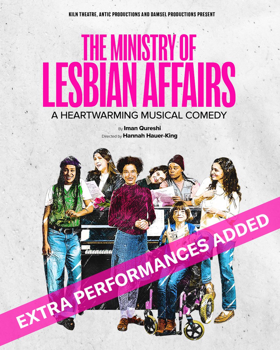 Due to popular demand, we've added two extra performances for The Ministry of Lesbian Affairs! But move quickly - once they're gone, they're gone!
