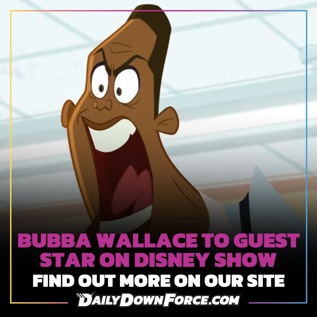 Bubba Wallace will be a guest star on The Proud Family: Louder and Prouder Disney+ show during its third season, which premieres August 8. Find out more on The Daily Downforce

dailydownforce.com/bubba-wallace-…