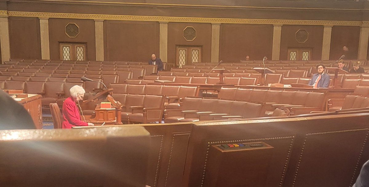 Republicans don't want to hear the stories of the American people, their need for Medicaid or how thieving this Big Ugly Bill is.

That is just how little they care about you.