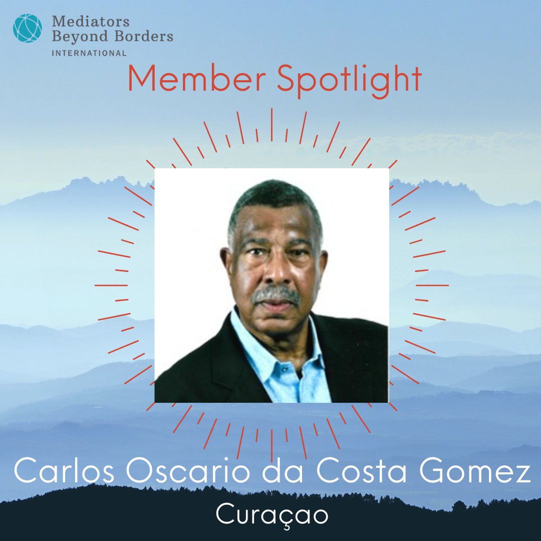 Carlos is passionate about not only increasing people’s awareness and knowledge about mediation on the island, but specifically advancing mediation practices in Papiamentu, the local language of Curaçao. “I am fighting to normalize Papiamentu"

Read here: mediatorsbeyondborders.org/the-trailblaze…