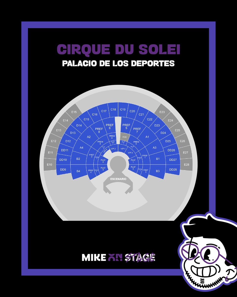 mikeonstage's tweet photo. CIRQUE DU SOLEIL: OVO 🐞
📌12 AL 23 Noviembre / Palacio de los Deportes

🎟️HOY Preventa Banamex • YA DISPONIBLE!
🎟️Venta General: 4 Julio

Banamex 3, 6 y 9MSI 💳

#CirqueDuSoleil #OVO #Palaciodelosdeportes #mikeonstage https://t.co/SZvUY9utYB