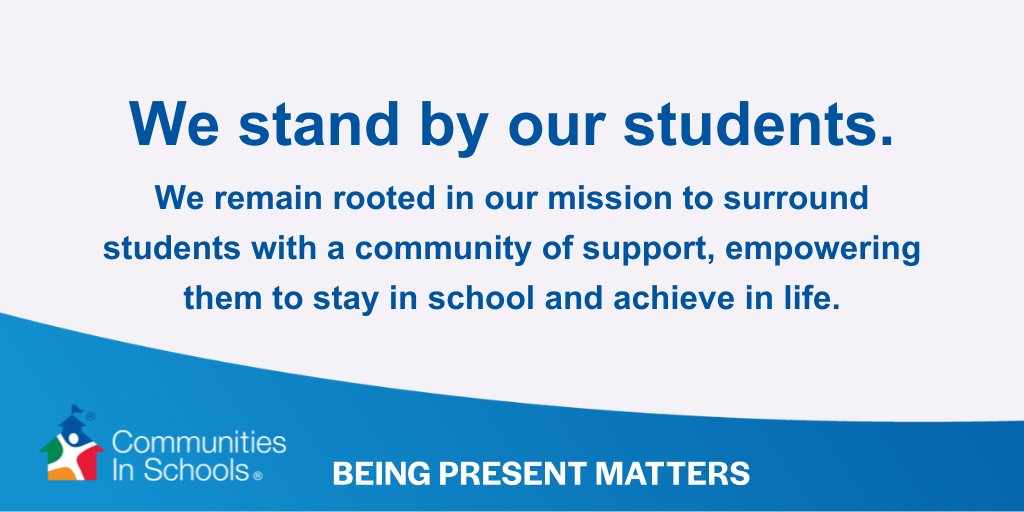 Every student deserves an education that leads to a successful future. Join us in being present for students nationwide: cisnational.org/3FqPO0N
#BeingPresentMatters