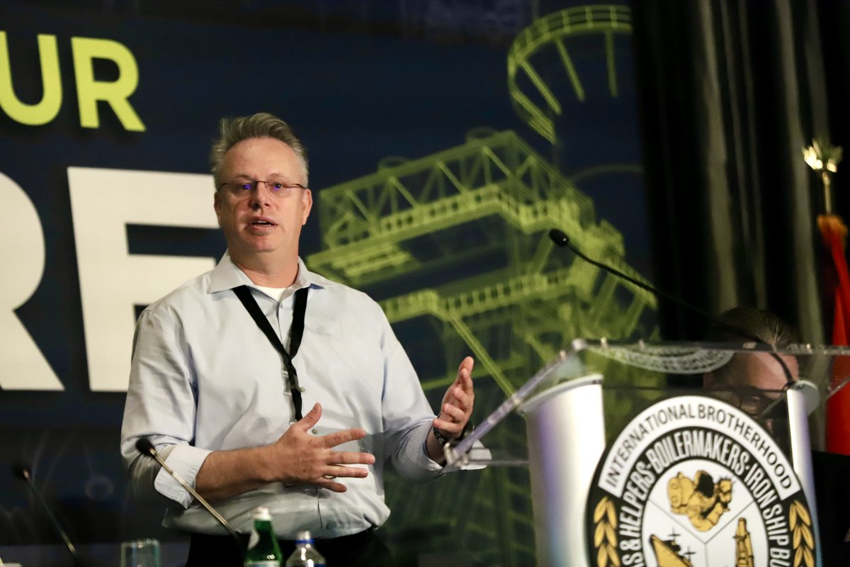 boilermakernews's tweet image. ICYMI: #Boilermakers, contractors and owners gathered on March 31 to April 3 in Miami Beach, Florida for the 2025 Construction Sector Operations Conference to explore the growing demand from AI, shipbuilding, and nuclear tech. ow.ly/32Kt50Wkpup