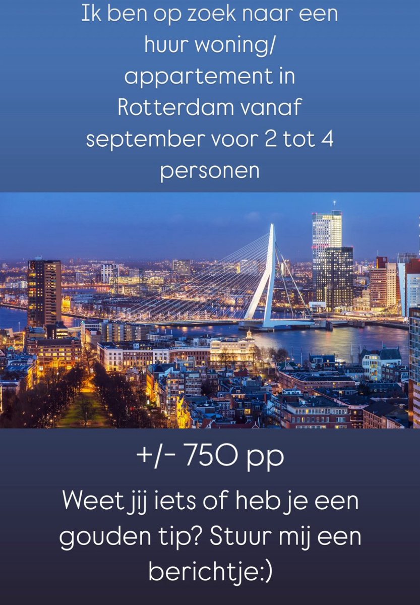 Random bericht van een jongere vriend. Zie precies dit type woning heel vaak voorbij komen als gezocht: huur, vrije sector, om te delen met 2-4 jongeren. Helaas maken te veel politici beleid met als doel om huurwoningen te laten verdwijnen, en woningdelen te verbieden.