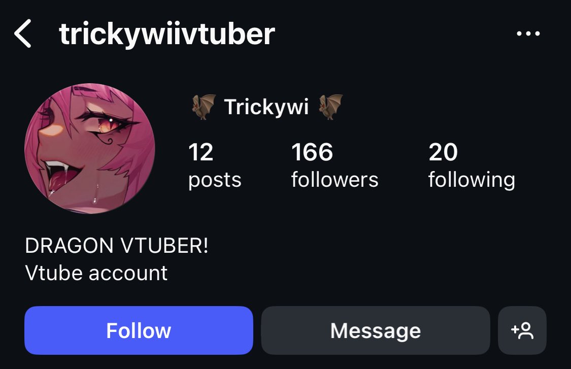 Trickywii's tweet image. While I’m okay with fan accounts, I don’t really like people pretending to be me. This person on Instagram is NOT me!