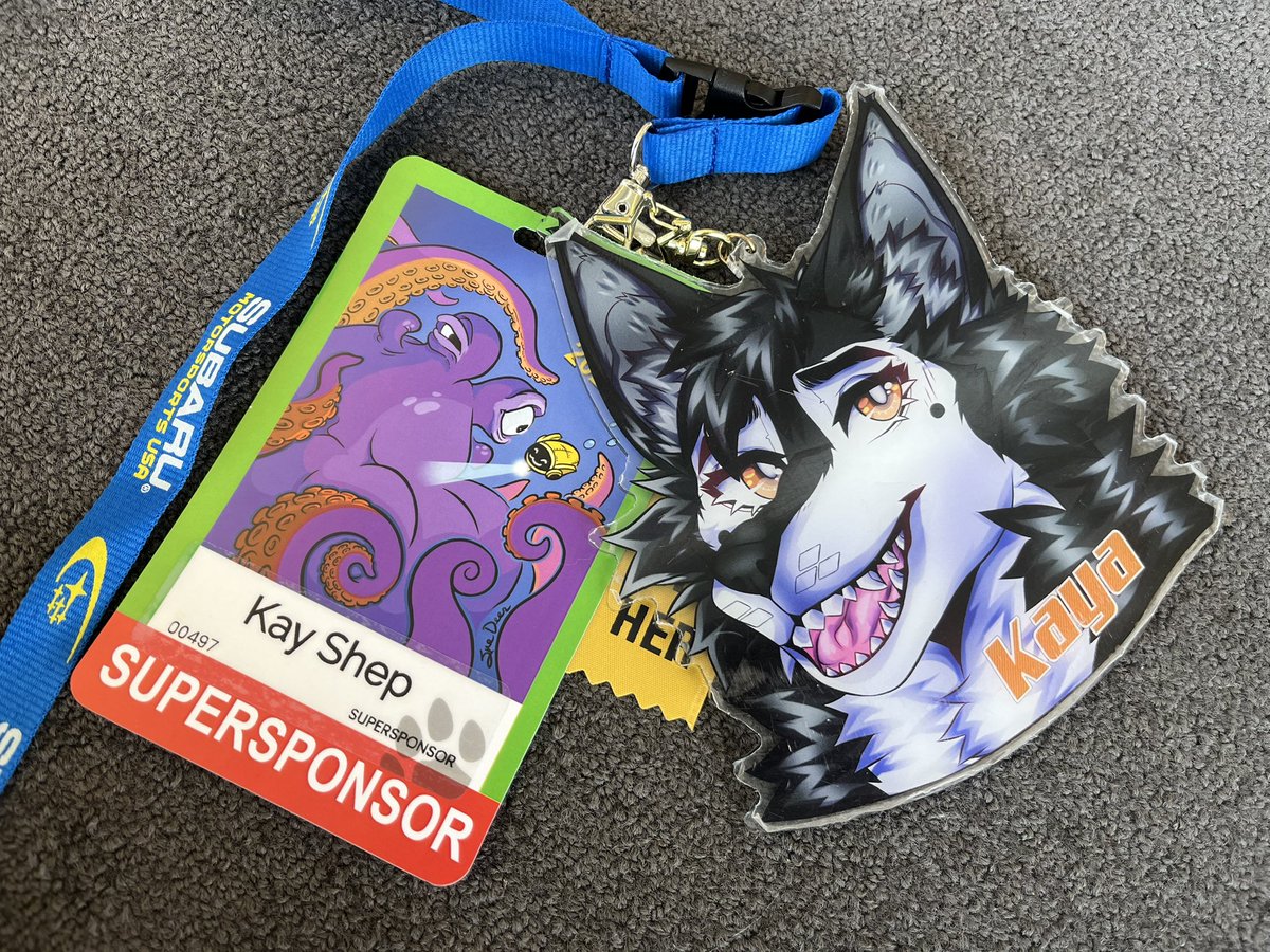 And badge get 🧡

#anthrocon2025