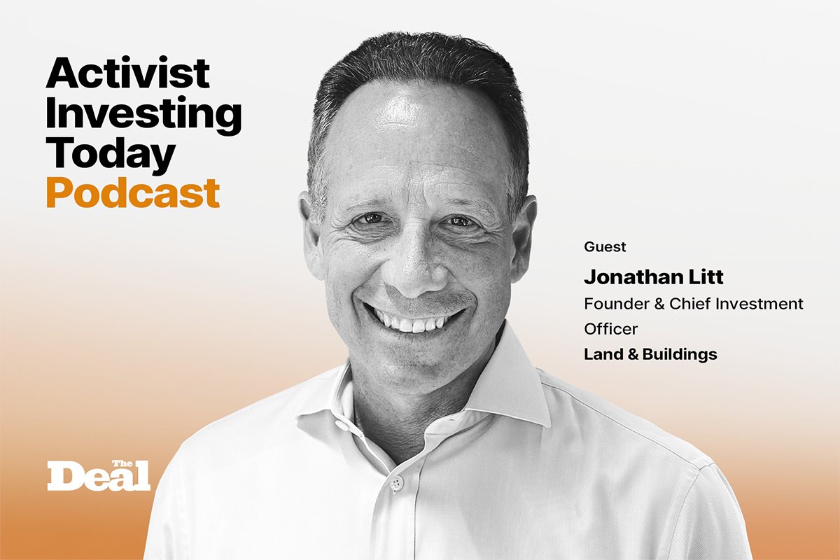 The Deal by With Intelligence (@thedealnewsroom) on Twitter photo Listen to the latest Activist Investing Today #podcast with <a href="/rorol/">Ronald D. Orol</a>, where real estate activist <a href="/JonLitt/">Jonathan Litt - L&B</a> discusses concerns that REIT boards often identify distorted peer groups to justify problematic executive pay and more. #activism thedeal.com/podcasts/activ… Listen to the latest Activist Investing Today #podcast with <a href="/rorol/">Ronald D. Orol</a>, where real estate activist <a href="/JonLitt/">Jonathan Litt - L&B</a> discusses concerns that REIT boards often identify distorted peer groups to justify problematic executive pay and more. #activism thedeal.com/podcasts/activ…