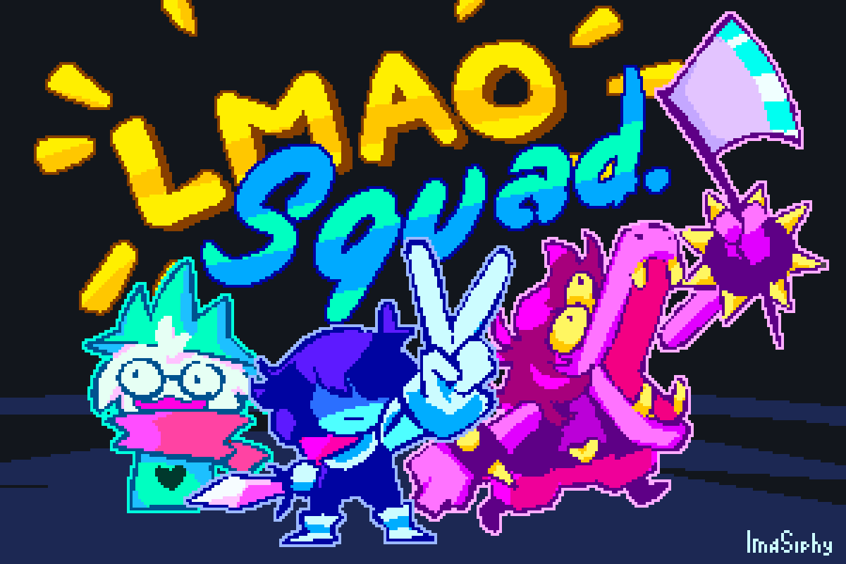 IMAsiphy's tweet image. lmao squad
#imasilly #deltarune #deltarunefanart