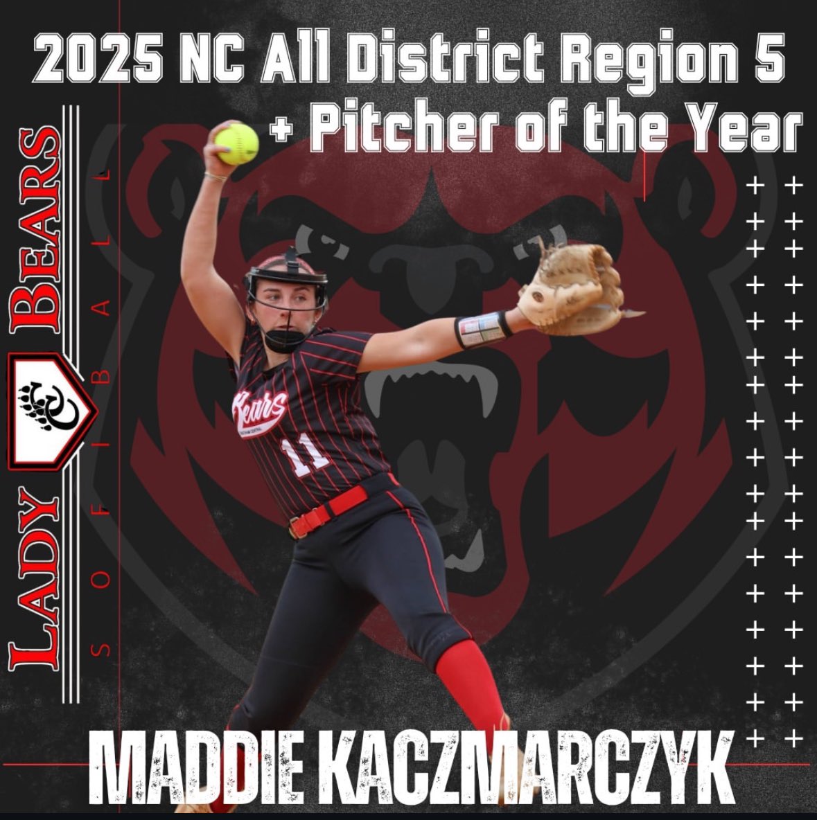 I am so excited to have been named district pitcher of the year!!! Me and my team had such an amazing year and I miss it so much already. Congratulations to my other teammates also selected as all district!!! <a href="/cchs_sb_team/">Chatham Central High School Softball</a> <a href="/carolinaelitejw/">carolinaelitejw</a>