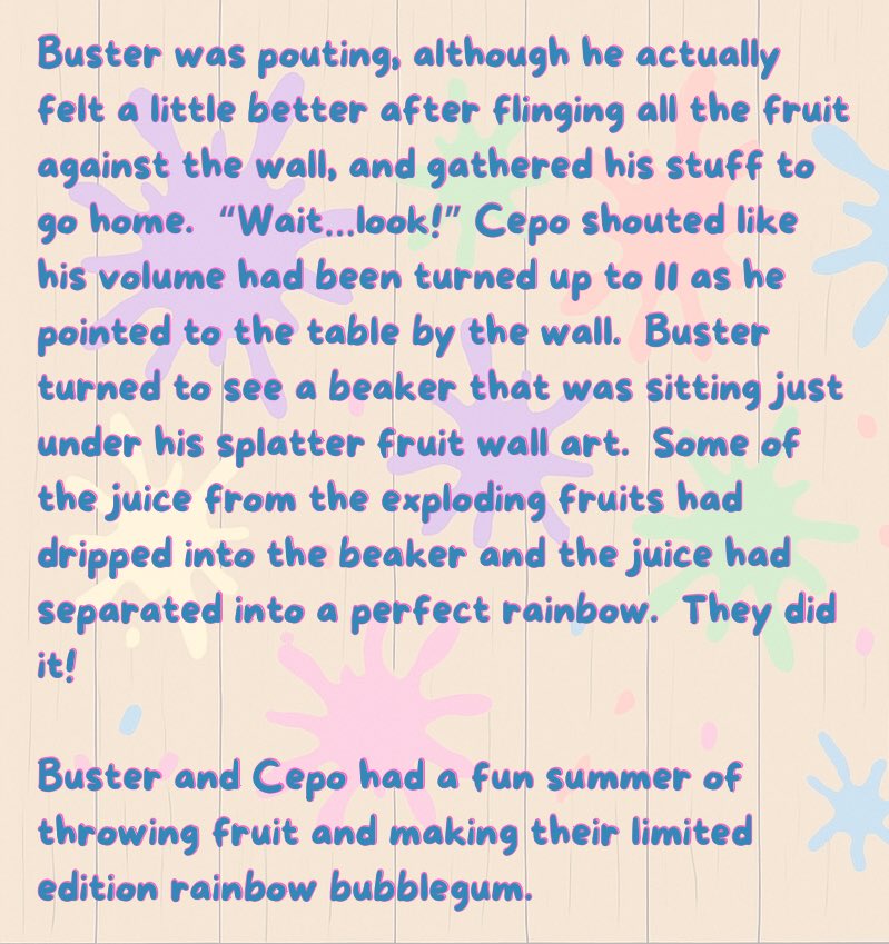 Well that was quick!

<a href="/NFT_Dee/">BTdwayne.Eth|NFT_Dee🦍</a> cranked out a new BGK Lore Story featuring kids from <a href="/Danieldew101/">Daniel</a> and <a href="/BokmanDavid/">David “DBOK1” Bokman 👑🫡</a> 

Ever wonder how Rainbow Bubblegum is made?  Here’s the answer (maybe) with an 80’s cartoon vibe.