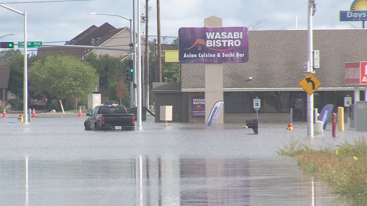 CityofGI's tweet image. If you suffered any flood damage we need to hear from you! We need to identify at least 25 homes/businesses with at least 40% of uninsured damage to qualify for aid.
If that's you, call Grand Island Chief Building Official Ed Klimek directly at (308) 385-5444, Ext. 1209.