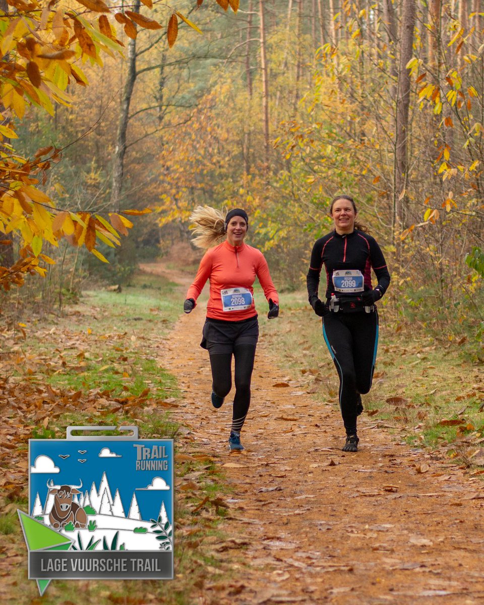 De Lage Vuursche Trail; waar je in rust trailt en in goede sfeer bijkomt 🍂

15 november loop je 1, 2 of 3 lussen door de bossen van Baarn. Alle lussen zijn uniek en ongeveer 10km, waardoor je uitkomt op een 10, 21 of 30km trail.

Meer info en tickets: zurl.co/BA0BE