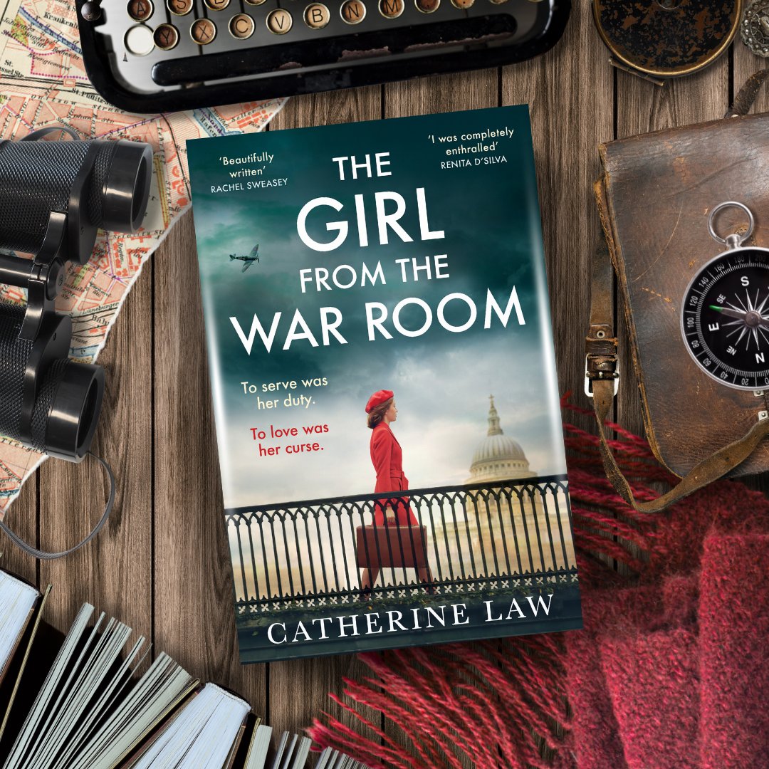 BoldwoodBooks's tweet image. ⭐️ COVER REVEAL ⭐️

Discover #TheGirlFromTheWarRoom by Catherine Law, a heartfelt, beautifully told historical novel that will immerse you in the heart of wartime London 📚 Perfect for fans of Kate Quinn and Mandy Robotham! ✨

Out 19th August 📖 mybook.to/WarRoom