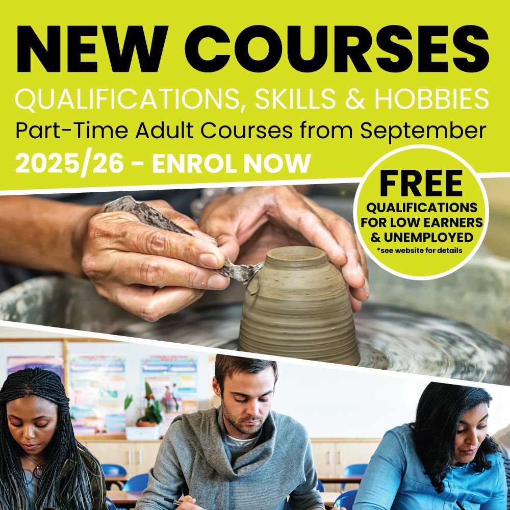 🎓 New Part-Time Courses Starting This September! 🚀
 Ready to get that qualification or try something new? Our new range of part-time courses  are out now!
🌐 Browse the full course list and enrol today suttoncollege.ac.uk
@suttoncouncil and @enjoysutton