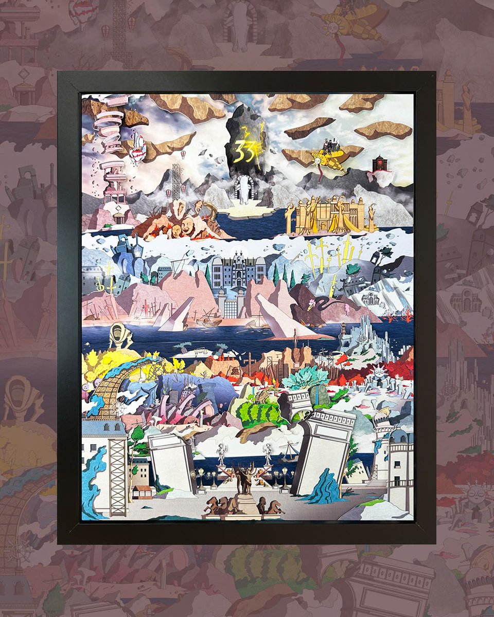 subconsciousrlm's tweet photo. My newest Shadowbox will be debuting this weekend at Anime Expo!
I was graciously commissioned this past month to do an Expedition 33 landscape and shadowbox! I will be taking preorders for this at the show, and it will be available sometime in the next few weeks. https://t.co/Tb4iJM5cHG