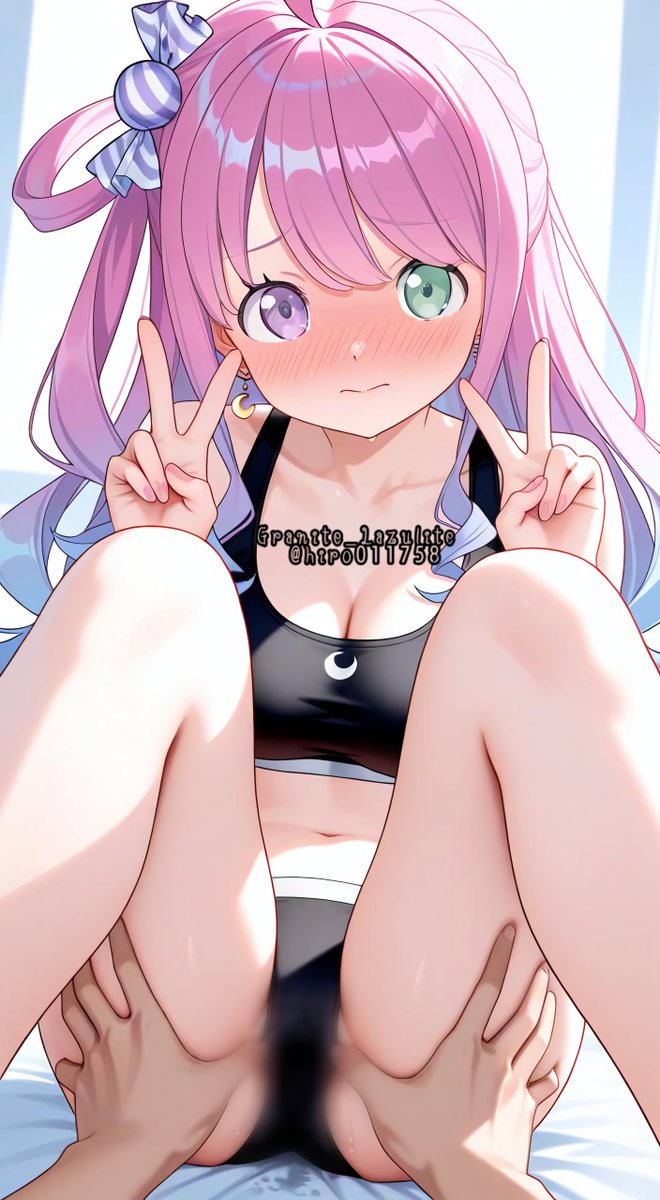 hiro011758's tweet photo. #AIイラスト #ホロライブ #姫森ルーナ 
ル○ナちゃんにくぱぁさせてもらった♪ https://t.co/VlfpR6I8Ea