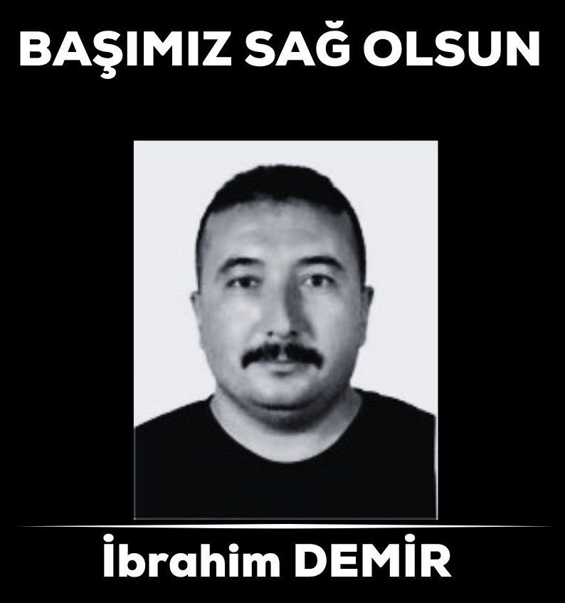 İzmir Ödemiş’teki yangında, Yeşil Vatan’ı korumak için canla başla mücadele eden orman işçimiz İbrahim Demir şehit oldu.

Kendisine Allah’tan rahmet, ailesine, sevenlerine ve tüm orman teşkilatımıza sabır ve başsağlığı diliyorum.

Milletimizin başı sağ olsun.