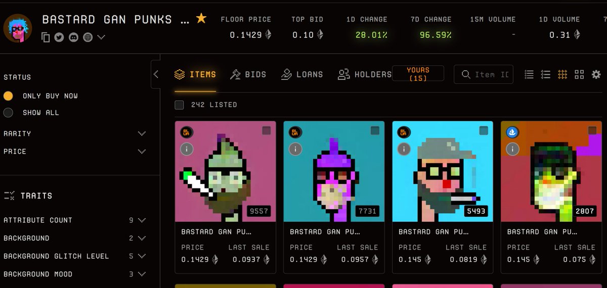 You weren't wrong, you were just early. Early, AI, Punk, Ethereum. Groundbreaking GAN legendary art masterpieces. <a href="/bganpunks/">BASTARD GAN PUNKS</a>